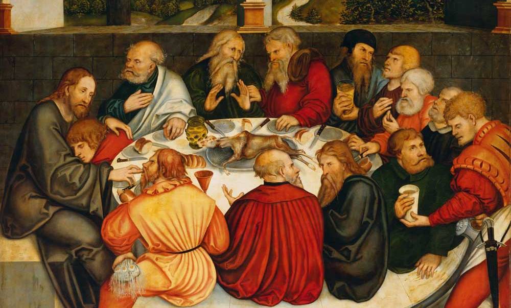 Die Mitteltafel des Reformationsaltars